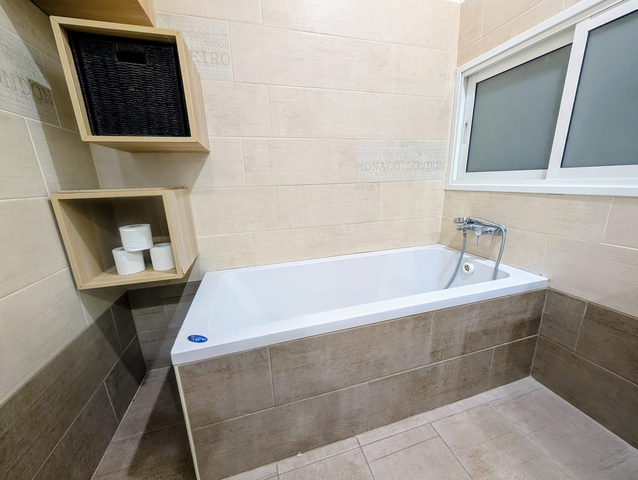 Bathroom with bathtub