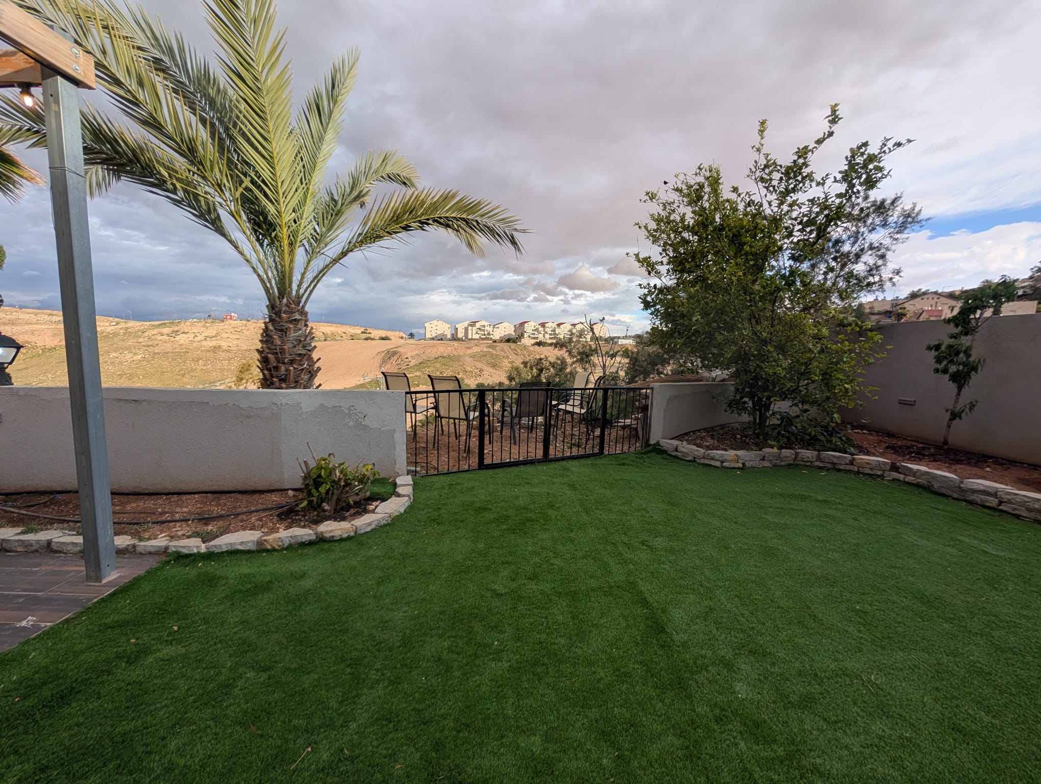Garden and view from Villa Neve Midbar